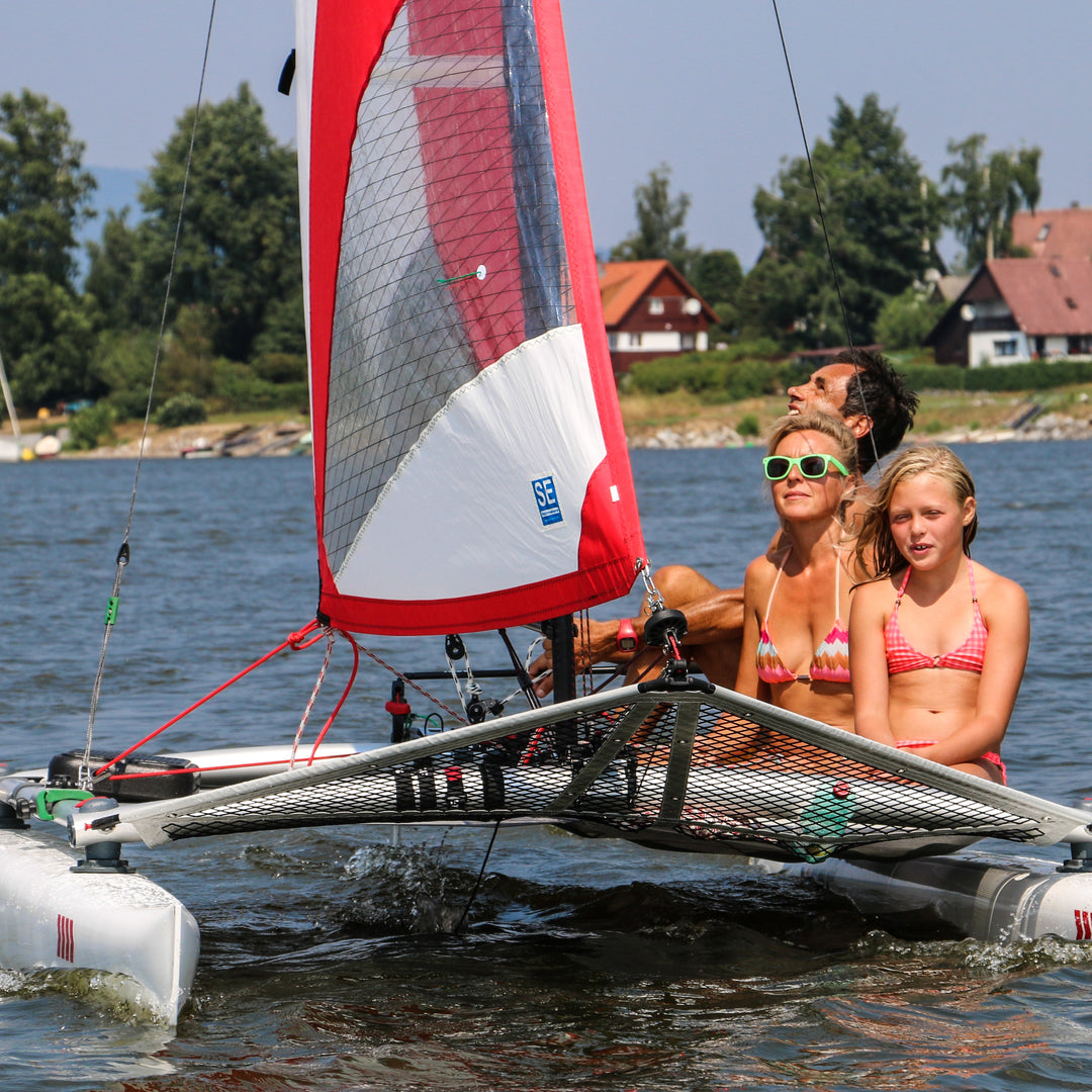 XCAT Sail Mobile sailing catamaran Boat weight only 75 kg 28GOODS